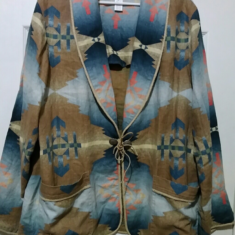 Jones New York aztec jacket